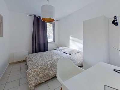 CHAMBRE - LILLE MOULINS - 20.34 m2 - LOUÉ