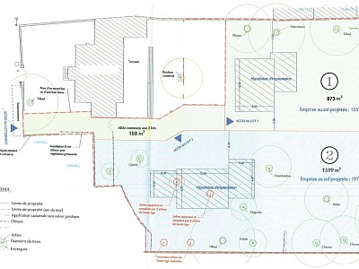 TERRAIN - LAMBERSART - 1123 m2 - 616000€