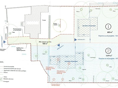 TERRAIN - LAMBERSART - 873 m2 - 626000 €