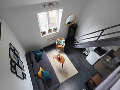 APPARTEMENT T1 - LILLE REPUBLIQUE - 24.57 m2 - LOUÉ