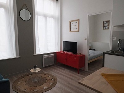 APPARTEMENT T2 - LILLE VAUBAN - 19.35 m2 - LOUÉ