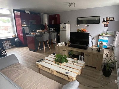 APPARTEMENT T2 - VILLENEUVE D ASCQ SART - 48 m2 - LOUÉ