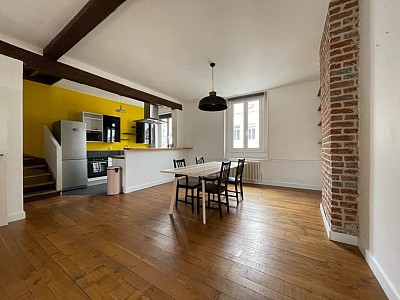 APPARTEMENT T3 - LILLE ST MICHEL - 79.95 m2 - LOUÉ