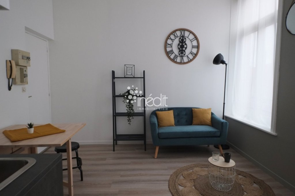 APPARTEMENT T2 - LILLE VAUBAN - 19.35 m2 - LOUÉ